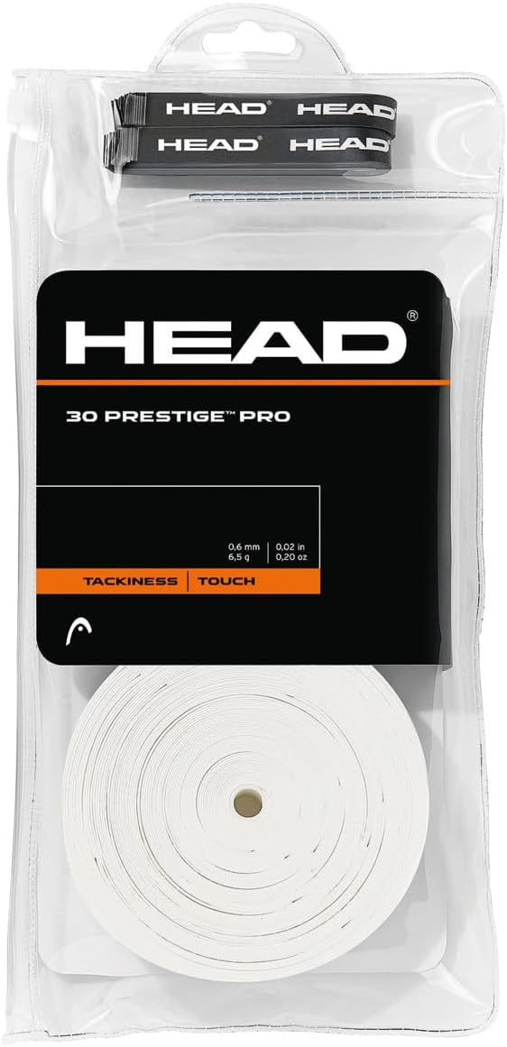 HEAD 30 Prestige Pro Griffband Einheitsgrösse Weiss, Einheitsgrösse Weiss