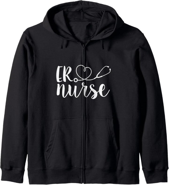 ER Nurse Cute Emergency Room Registered Nurse Appreciation Kapuzenjacke