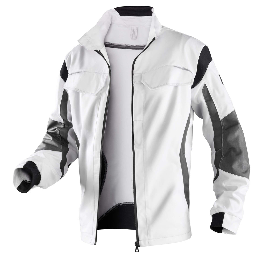 KÜBLER Workwear KÜBLER PULSSCHLAG Arbeitsjacke weiss/anthrazit weiss/anthrazit 110, weiss/anthrazit