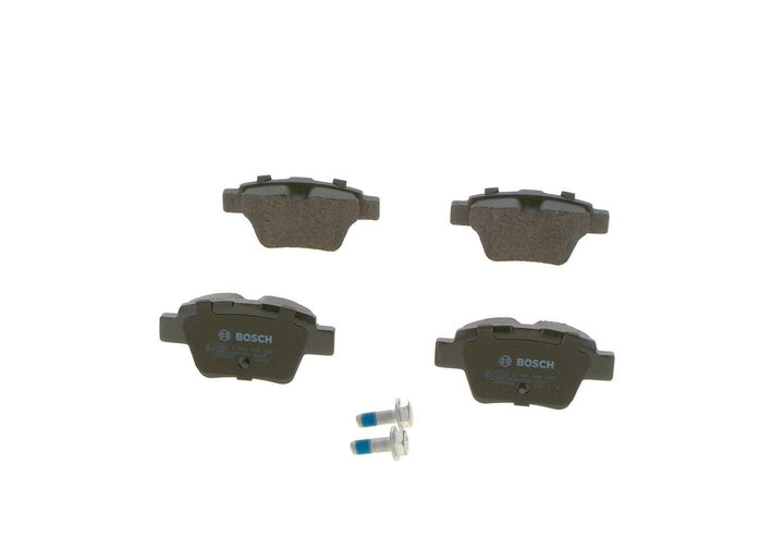 Bosch BP1009 Bremsbeläge - Hinterachse - ECE-R90 Zertifizierung - vier Bremsbeläge pro Set
