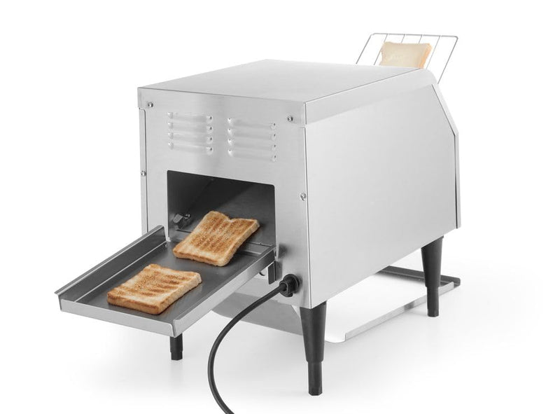 HENDI Durchlauf-Toaster, einzeln, Förderbandtoaster, Kettentoaster, Bandgeschwindigkeit ist einstell