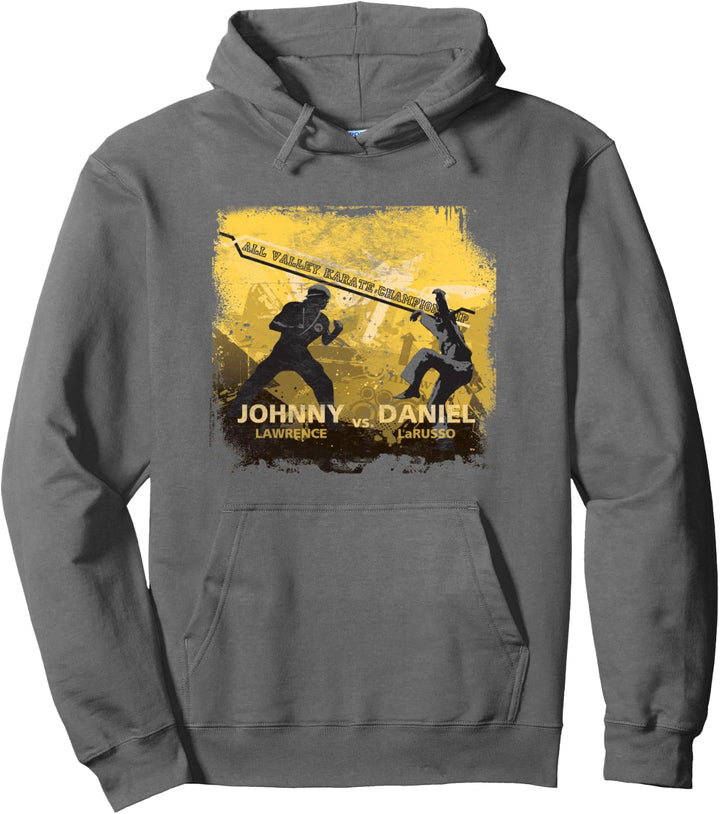 Cobra Kai Johnny vs Daniel Pullover Hoodie