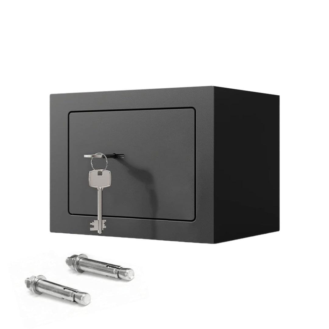 Tresor mit Einwurfschlitz 23 x 17 x 17 cm, Geldtresor Safe mit Schlüssel