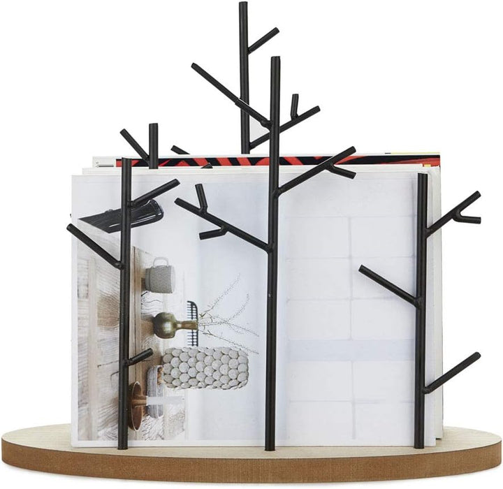 balvi Zeitschriftenhalter Autumn Farbe Schwarz Organizer für Zeitungen und Zeitschriften aus Metall