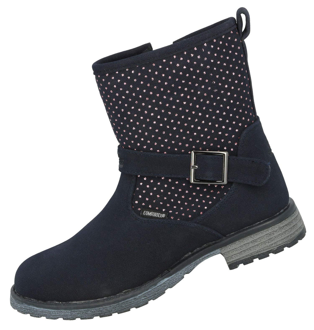 Lico Mädchen Laurie Mode-Stiefel 28 EU Marine Rosa, 28 EU Marine Rosa