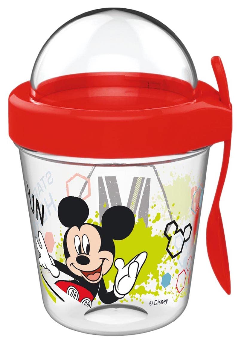 GEDALABELS Müslibecher Mickey 350ml Tritan
