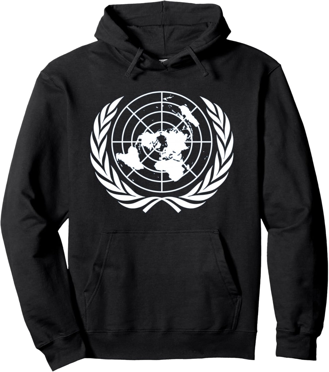 United Nations Flag Pullover Hoodie