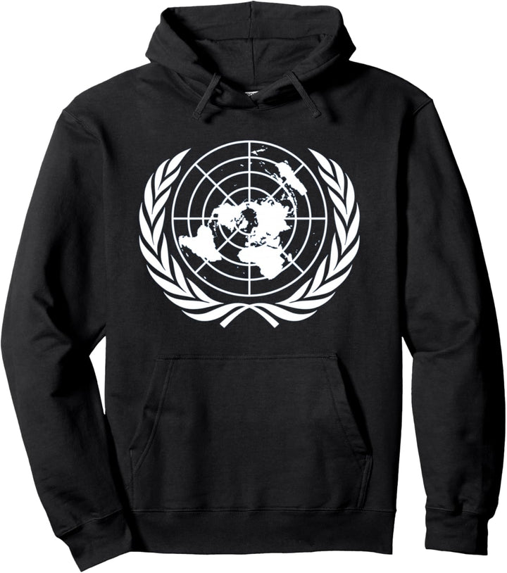 United Nations Flag Pullover Hoodie