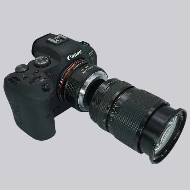 PHOLSY Objektivadapter Manueller Fokus Kompatibel mit Tamron ADAPTALL-2 Objektiv und Canon RF Mount