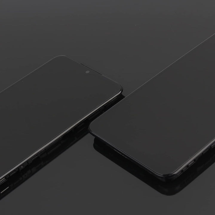 YHX-OU Schwarz + Rahmen Display für Samsung Galaxy A32 5G SM-A326B/DS LCD Display Touchscreen Ersatz