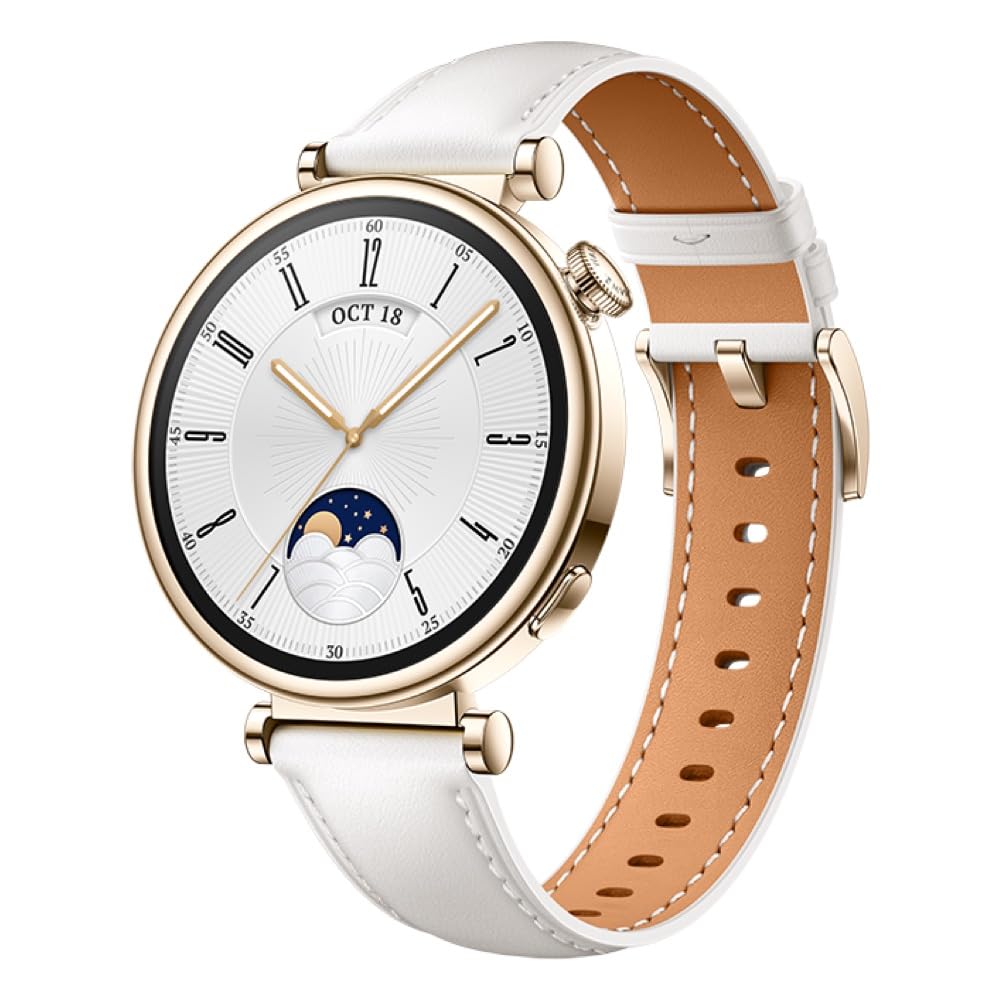 HUAWEI WATCH GT 4 41mm Smartwatch, Bis zu 7 Tage Akkulaufzeit‌ , Android und iOS, Kalorienmanagement