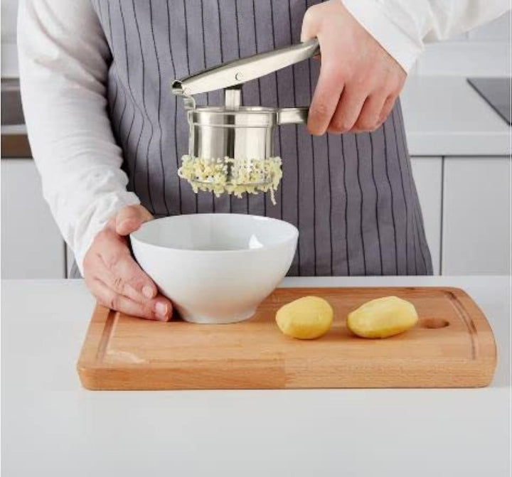 IKEA IDEALISK Kartoffelpresse aus Edelstahl