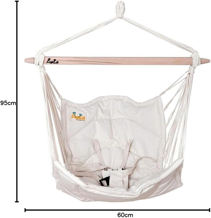Bella Chica Natura Luxuriöse Baby Hängematte und Kinderhängesessel