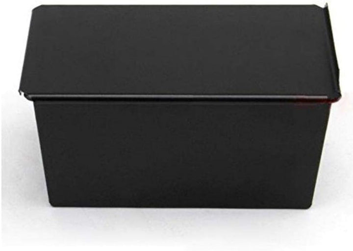 Schwarze Backform mit Deckel, für Kuchen, Toast, Brot, Antihaft-Toastbox, 750 g