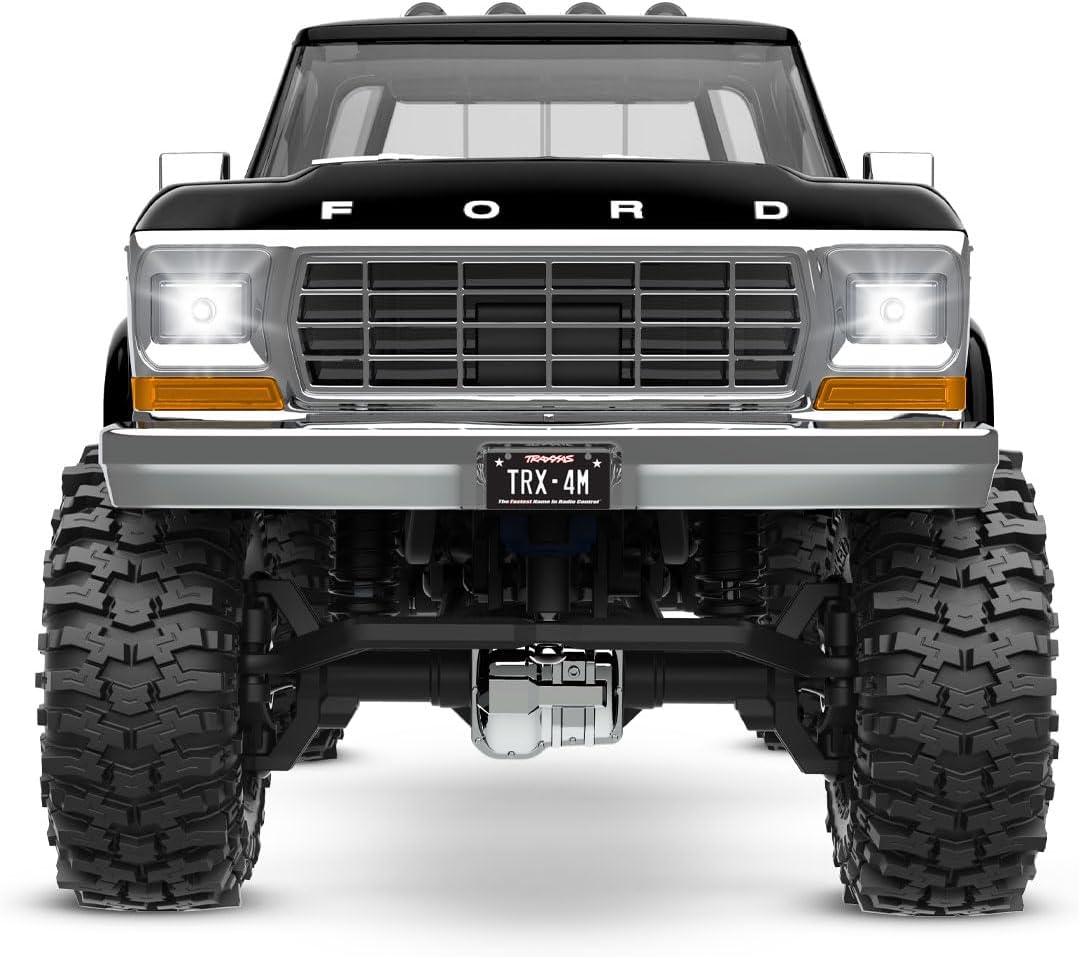 TRAXXAS TRX-4M Ford F150 schwarz 4x4 Lifted 1/18 Crawler RTR Brushed, mit Akku und USB Ladegerät