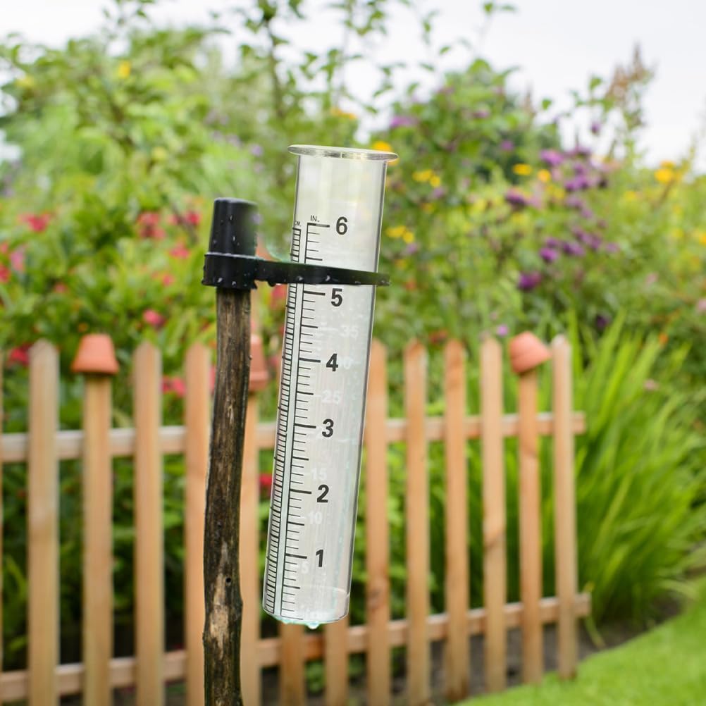 DOITOOL Ersatzglas Für Regenmesser 4 X Regenmesser Für Aussenbereich Regenmesser-Ersatzrohr Für Gart