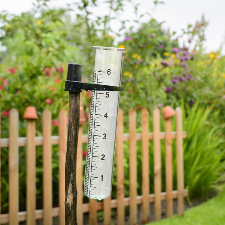 DOITOOL Ersatzglas Für Regenmesser 4 X Regenmesser Für Aussenbereich Regenmesser-Ersatzrohr Für Gart