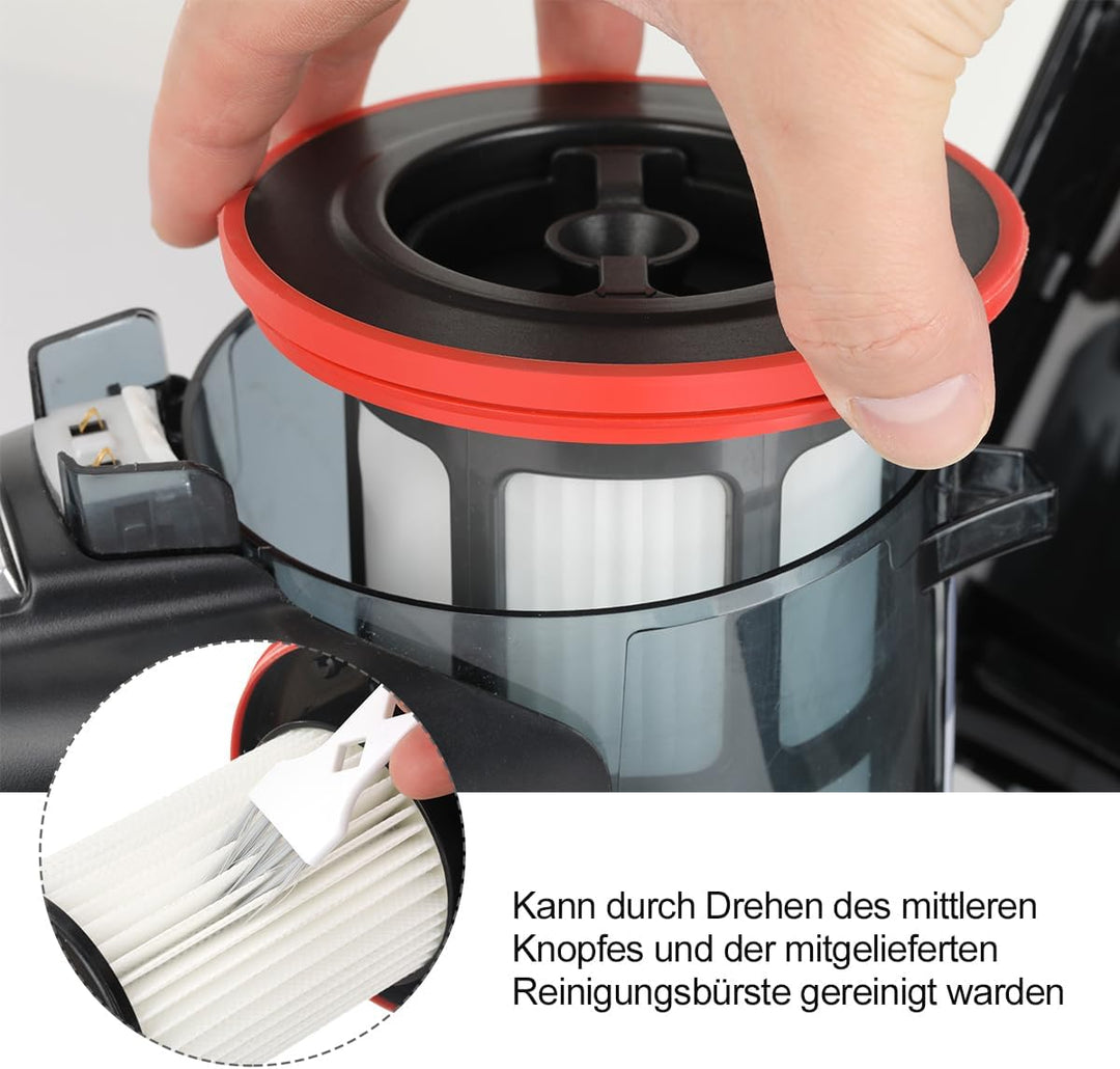 LANMU 3 Filter mit Reinigungsbürste Filter Set kompatibel mit Bosch Unlimited Gen2 Serie 8 Staubsaug
