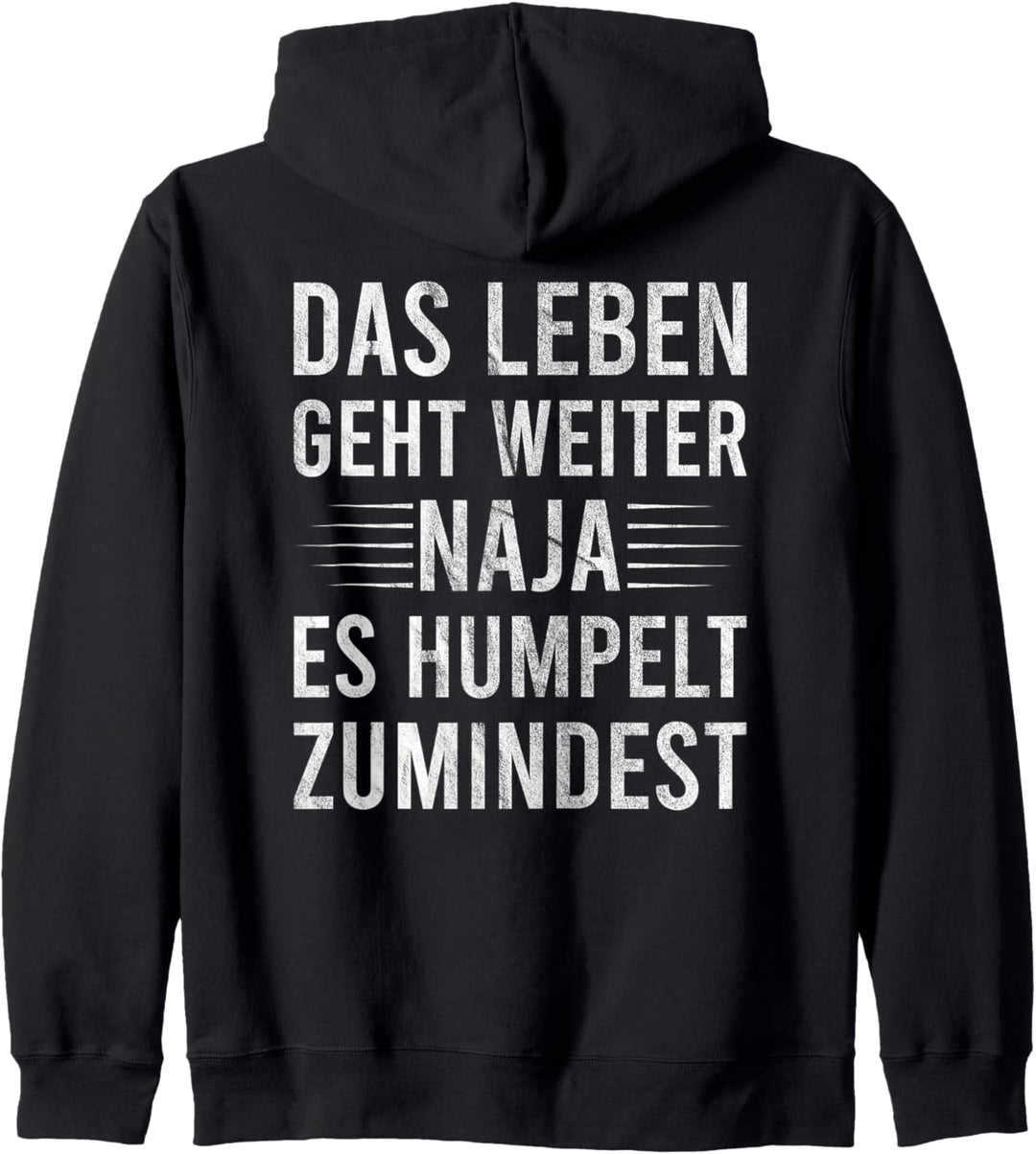 Humpeln Spruch - Meniskus Kreuzband Verletzung Aufmunterung Kapuzenjacke