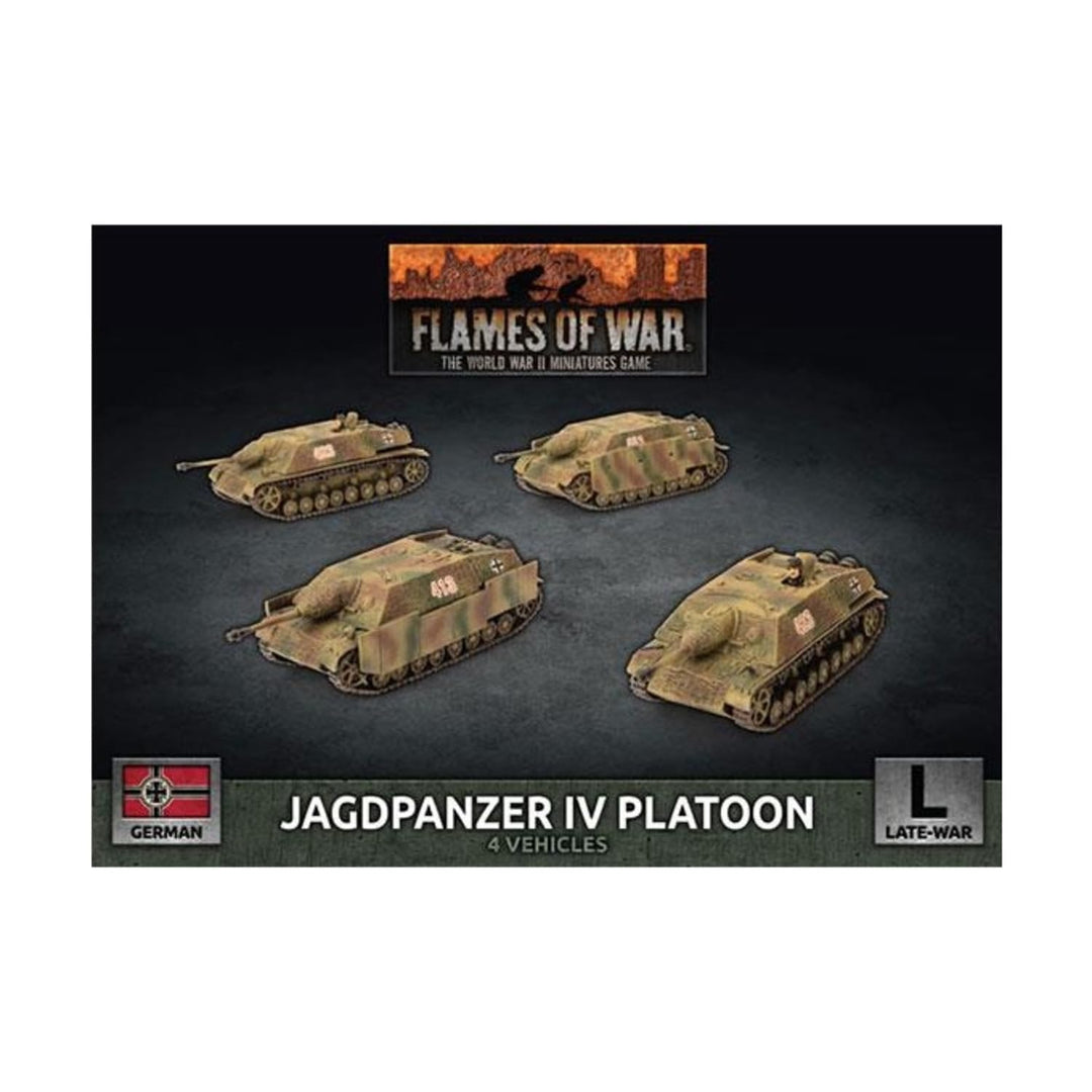 Flames of War: Late War: German: Jagdpanzer IV Tank-Hunter Platoon (GBX151)
