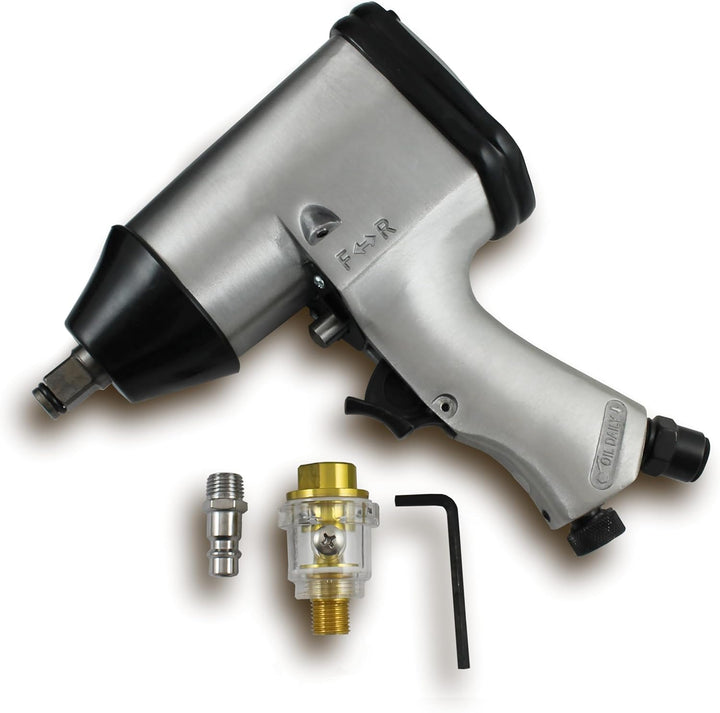 Bituxx® Druckluft Schlagschrauber Radschrauber Set 17-teilig mit Transportkoffer Pneumatik Luftdruck