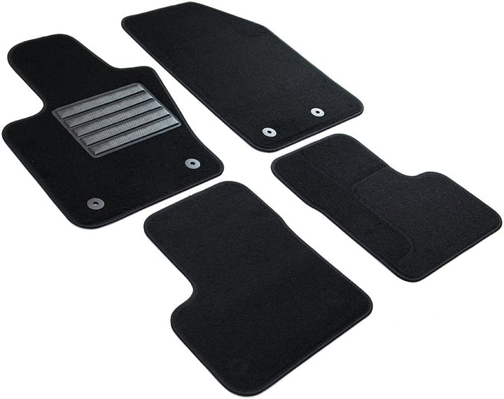 MDM SP-4904 Fussmatten Velours Autoteppich passend für Fiat 500X 2015>