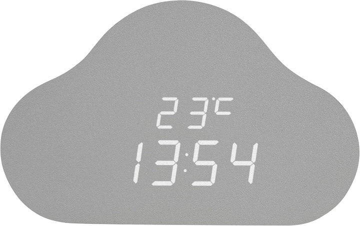 TFA Dostmann Digitaler Wolken Wecker Clocco Cloud, 60.2040., Kinderwecker, unsichtbares Display, mit