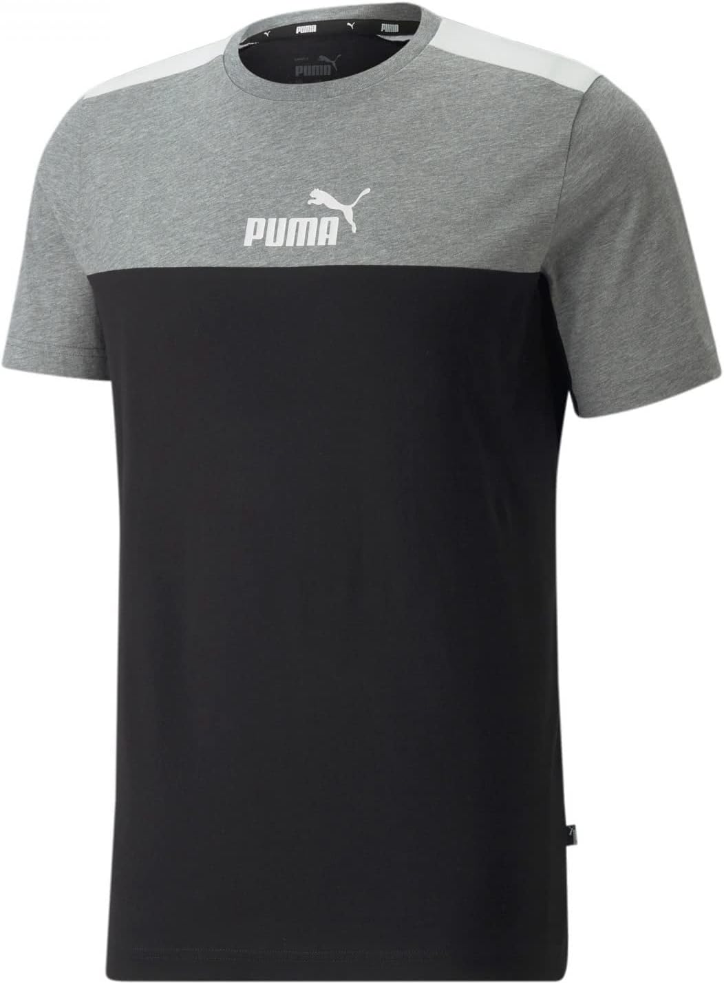 PUMA Essential Block T-Shirt S Schwarz, S Schwarz