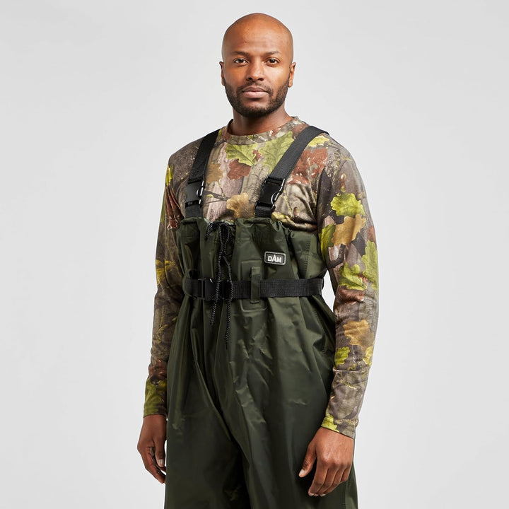 DAM HYDROFORCE Nylon Taslan Wathosen 42-43 Grün