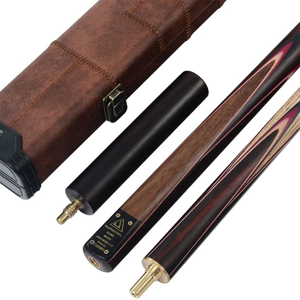 CUESOUL Klassische Handgemachte 57 Zoll Palisander 3/4 Stück Snooker Queue + Köcher und Erweiterung