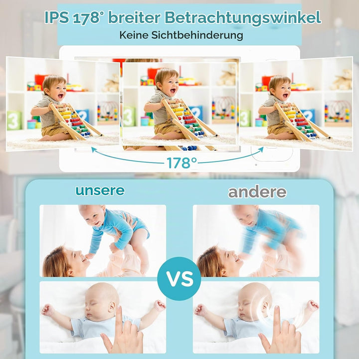 Blemil Aktualisierte Version Babyphone, 4.3&