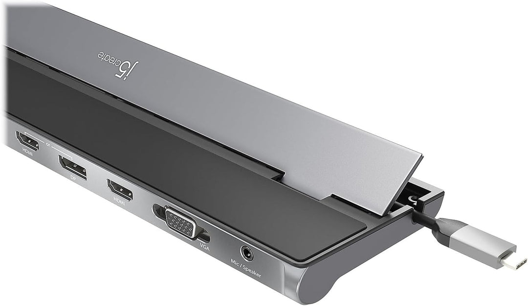 j5create Station d'Acceuil USB-C Triple Affichage, JCD543