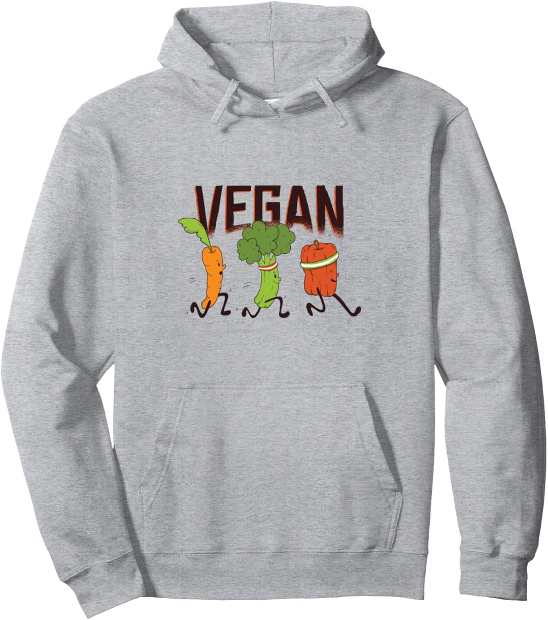 Tierliebe Aus Liebe zum Tier Pflanzlich Go Vegan Pullover Hoodie