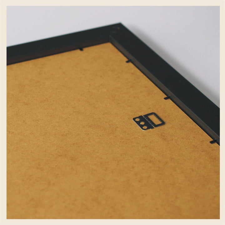 Bilderrahmen Triptychon, Grösse 50x80cm, Farbe Braun, ideal für Malen nach Zahlen Triptychon Bilder