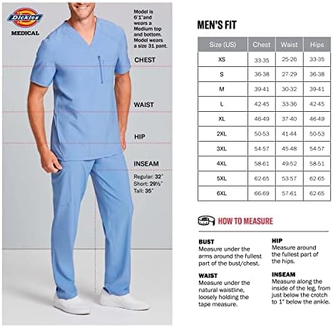 Dickies Dynamix DK310 Herren-Schlupfkasack, mit Reissverschluss vorne 4XL Grosse Grössen Königsblau,