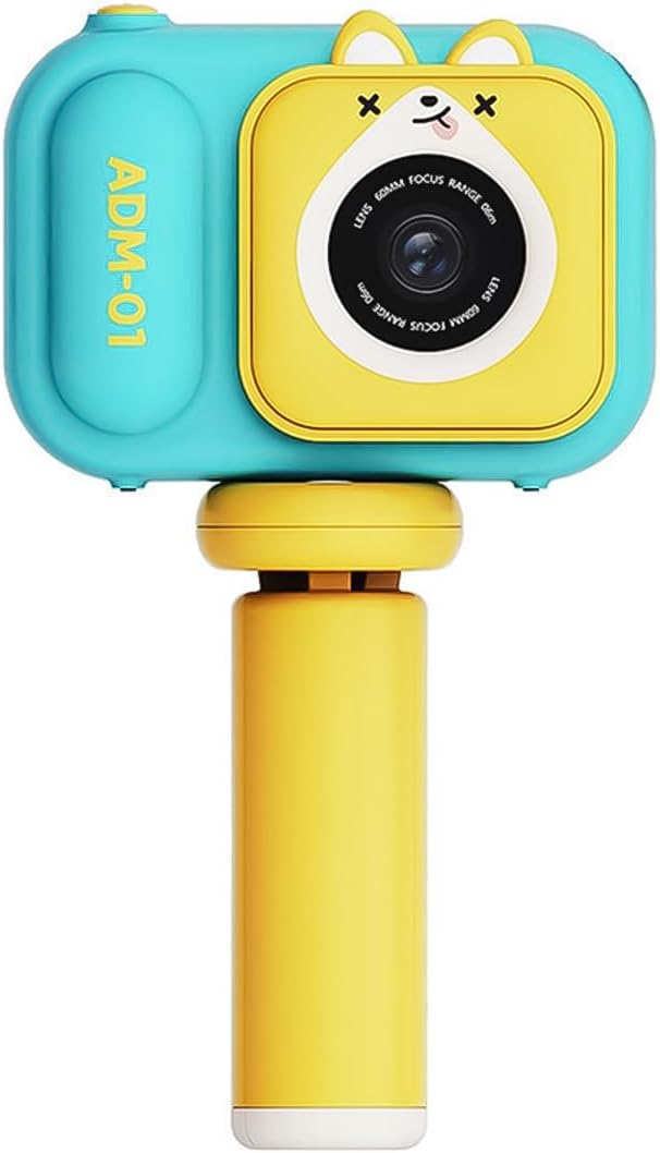 Mini-Digitalkamera für Kinder, 1080P, 48 MP, 6,1 cm IPS-Bildschirm, Dual-Objektiv, integrierter Akku