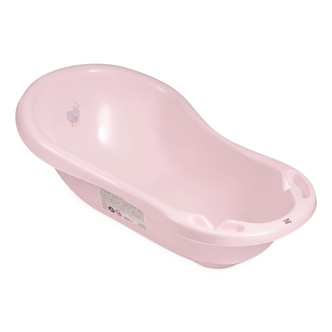 Hylat Baby - Hug Me Rosa - Babywanne mit Stöpsel - TÜV Rheinland zertifiziert - stabil und bequem, I