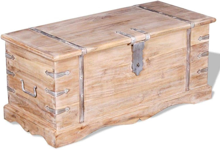Aufbewahrungstruhe Spielzeugkiste mit grosser Stauraum, Vintage Betttruhe, Flur, Schlafzimmer, Wohnz