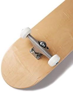 [CCS] Komplettes Skateboard – Ahornholz – Profi-Qualität – komplett montiert mit Skate-Werkzeug und