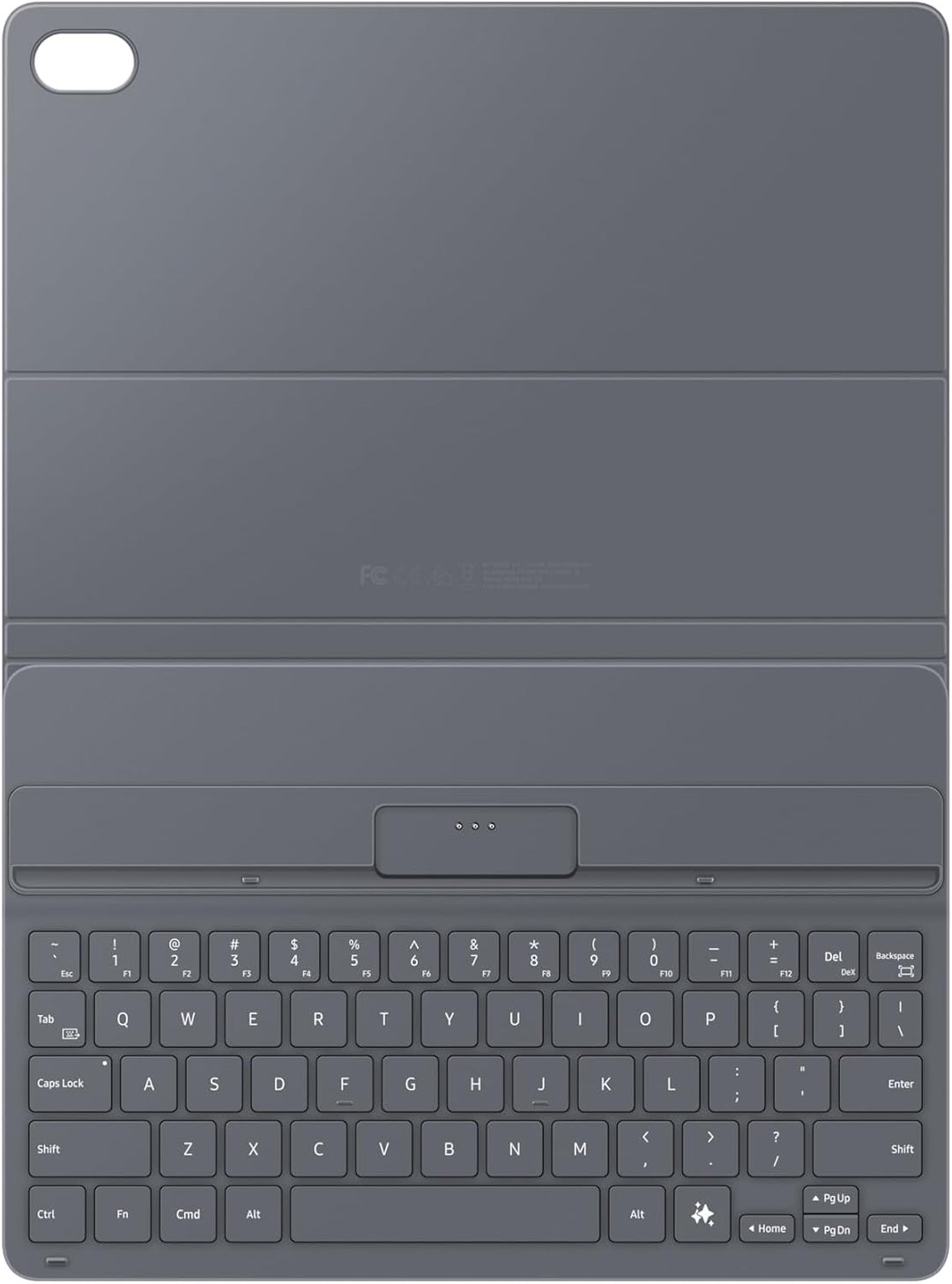 Samsung Book Cover Keyboard Slim EF-DX730 für das Galaxy Tab S11 mit QWERTZ-Tastatur und AI-Taste, T