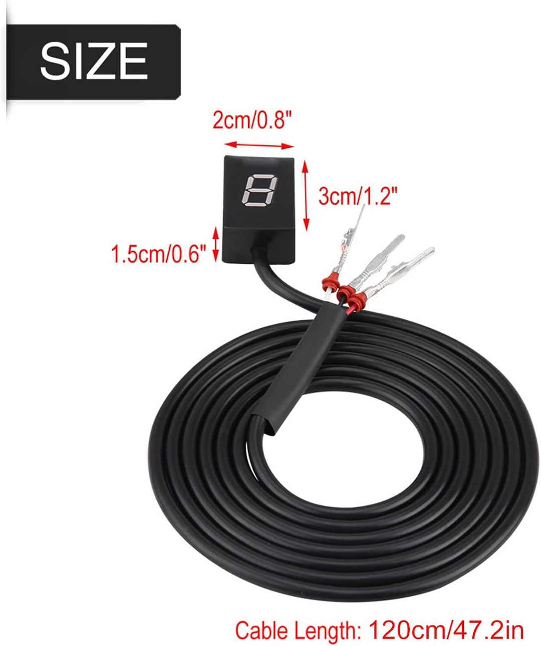 Motorrad Ganganzeige, Motorrad N-6 Ganganzeige ECU Stecker für Intruder 800 V-Strom GSXR 600