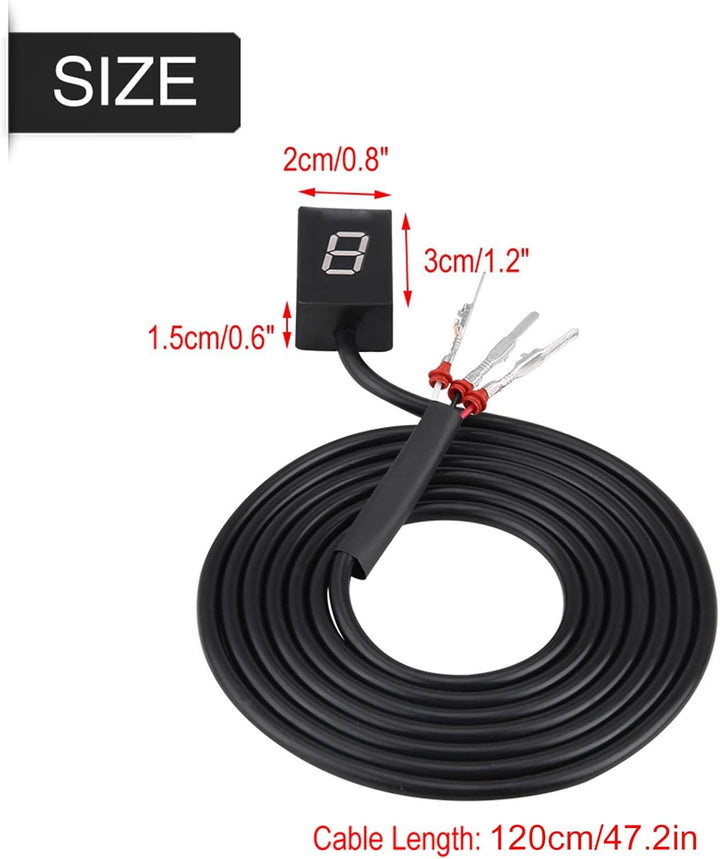 Motorrad Ganganzeige, Motorrad N-6 Ganganzeige ECU Stecker für Intruder 800 V-Strom GSXR 600