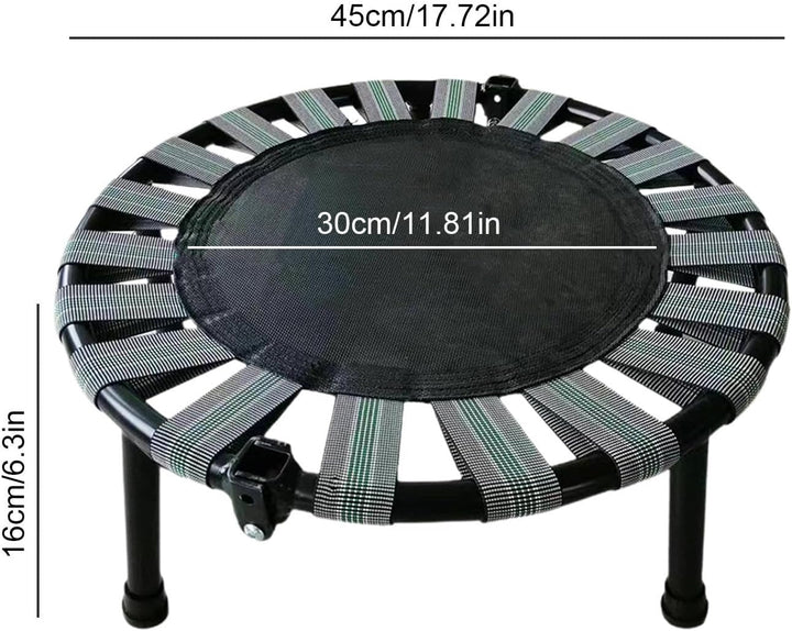 Kleines Trampolin,Trampolin Indoor | Übungs-Sprungbett,Zusammenklappbares Trampolin mit Einer maxima