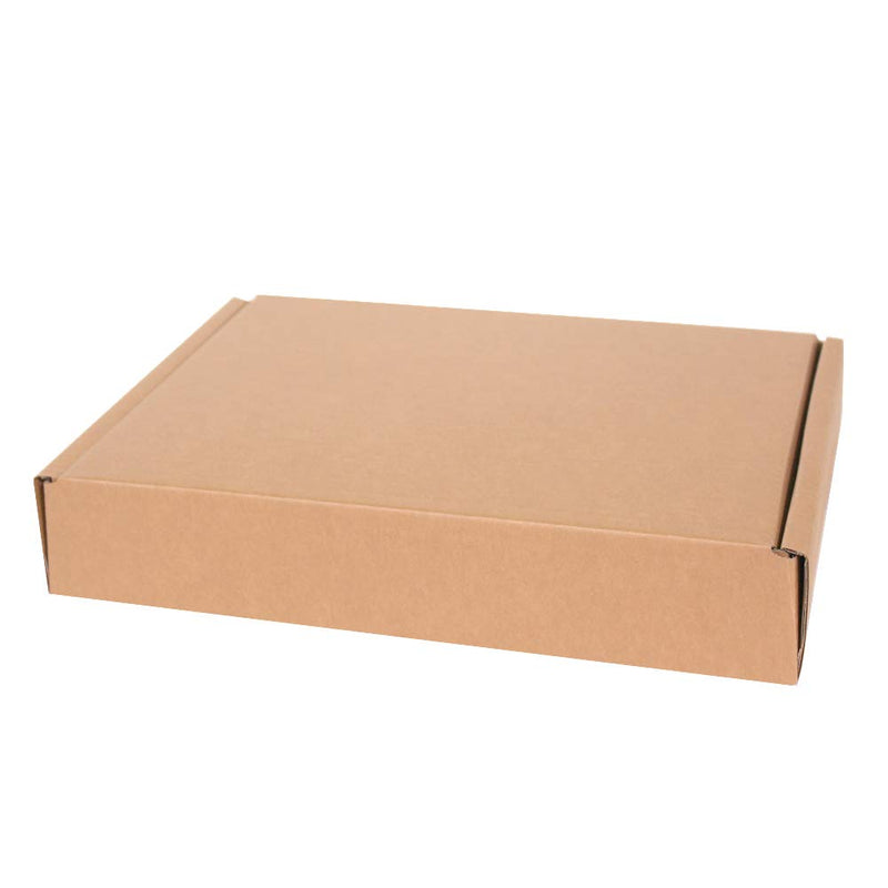 Only Boxes Karton aus Wellpappe, für Postversand, selbstaufbaubar, zur Aufbewahrung, Grösse L, 31 x