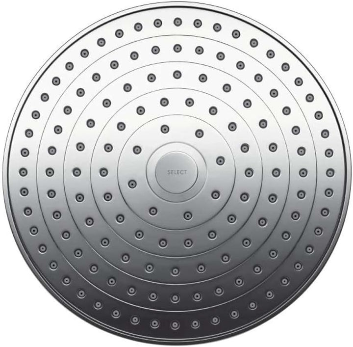 hansgrohe Raindance Select S 240 Duschkopf, Kopfbrause für Wandmontage, 2 Strahlarten, Chrom Wandans