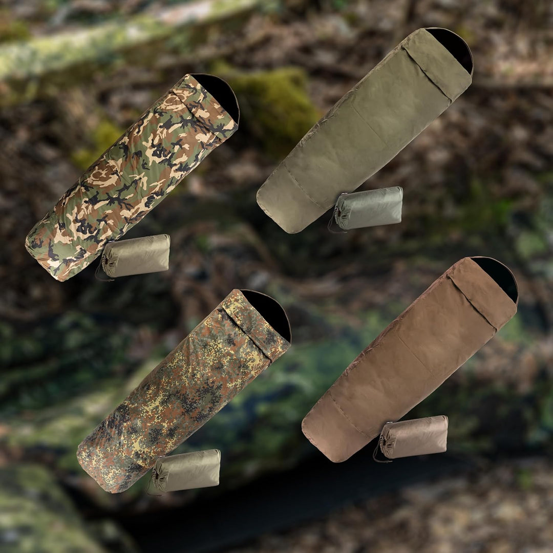Mil-Tec Schlafsackhülle Modular 3-Lagen Laminat • Wasserdichter Biwaksack mit atmungsaktiver Membran