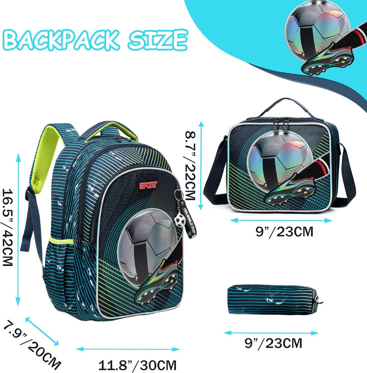 HTgroce Kinderrucksack Jungen Kinder, Schulrucksack Rucksäcke Schulranzen Gross für Schule Geschenke