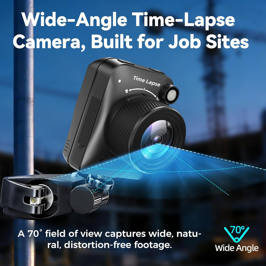 Dsoon Zeitraffer Kamera,4K FHD Time Laspe Camera für Den Aussenbereich,Wasserdicht Nach IP66,Für Die