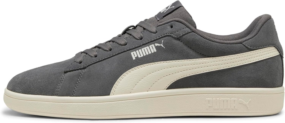 PUMA Unisex Smash 3.0 Sneaker 36 EU Cool Dark Gray Warm White, 36 EU Cool Dark Gray Warm White