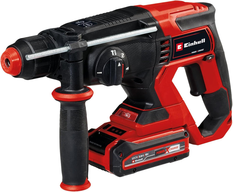 Einhell Power X-Change Akku-Werkzeug-Set (Akku-Winkelschleifer TE-AG 18/115-2 Li, Akku-Schlagbohrsch